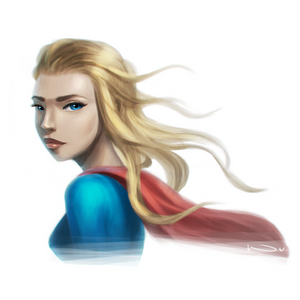 Sketch Practice - Supergirl