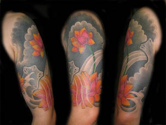 Lotus Half Sleeve