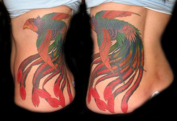 japanese Pheonix Tattoo