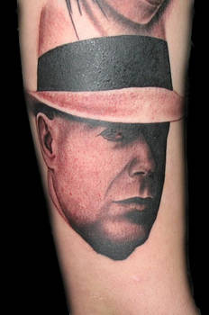 Bruce Willis tattoo