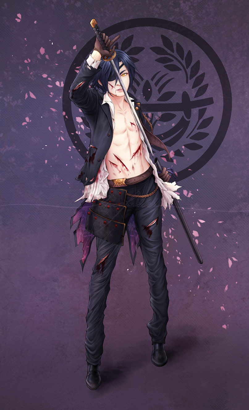 Shokudaikiri Mitsutada by lacelazier on DeviantArt Shokudaikiri Mitsutada by lacelazier on DeviantArt