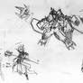 Minor Digimon sketchs