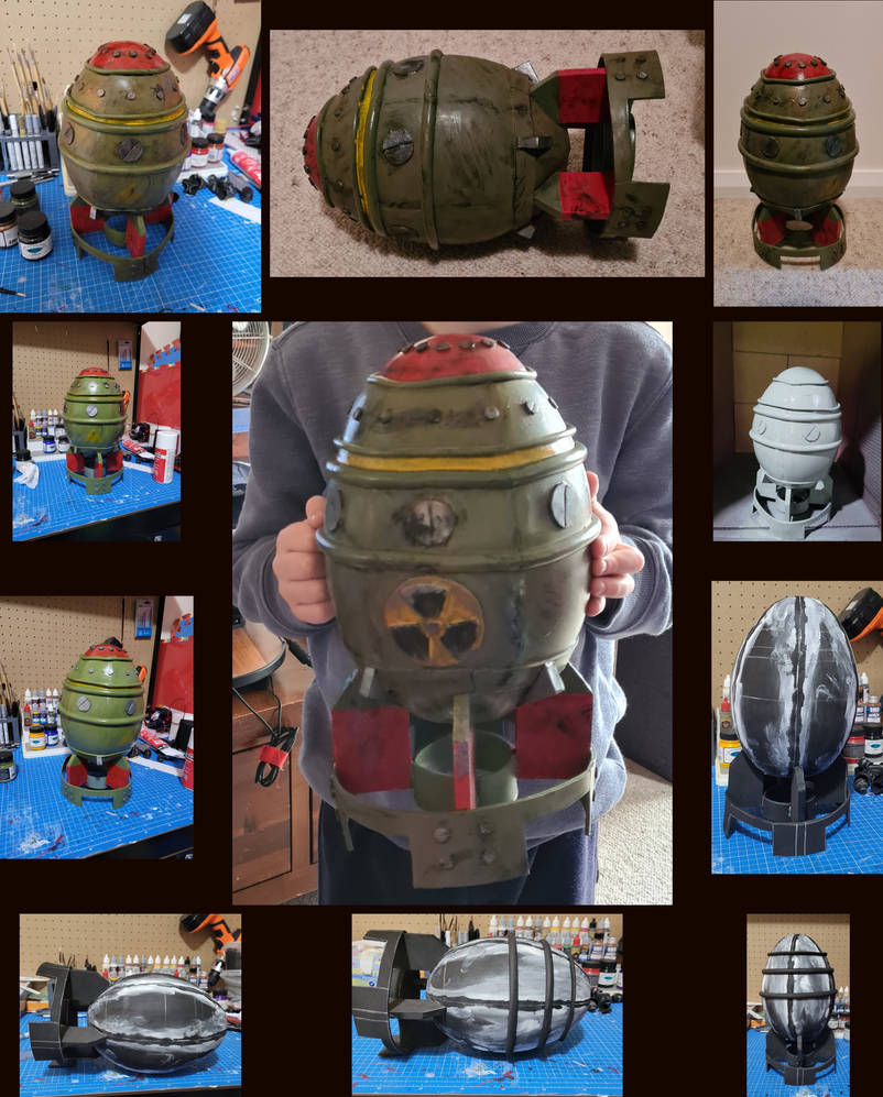 Mini Nuke Drawing Mini Nuke from Fallout by TheFoamWarrior on DeviantArt