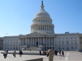 Backside of the U.S. Capital