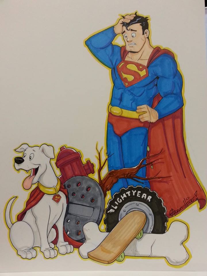 Superman and Krypto