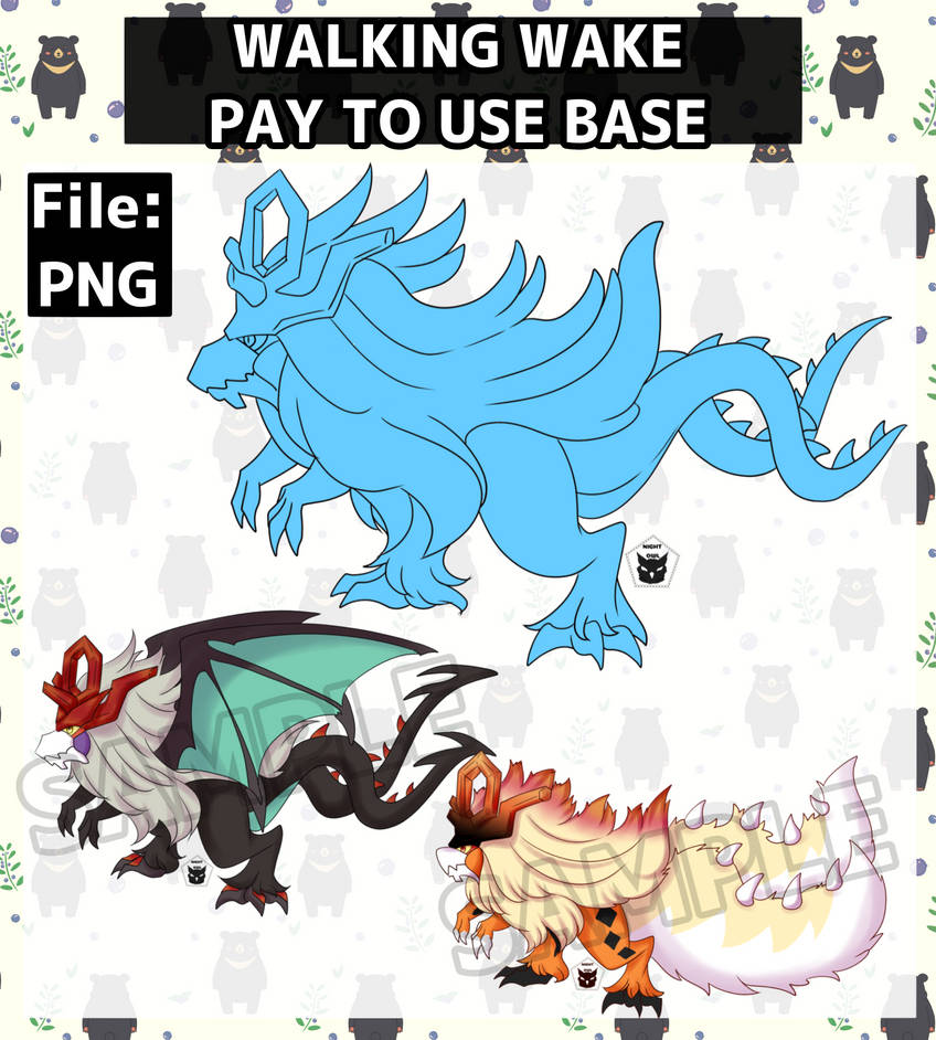 Basic Pokemon Point POKEMON BASE - Walking Wake P2U Points / Pts by N1GHT-0WL on DeviantArt