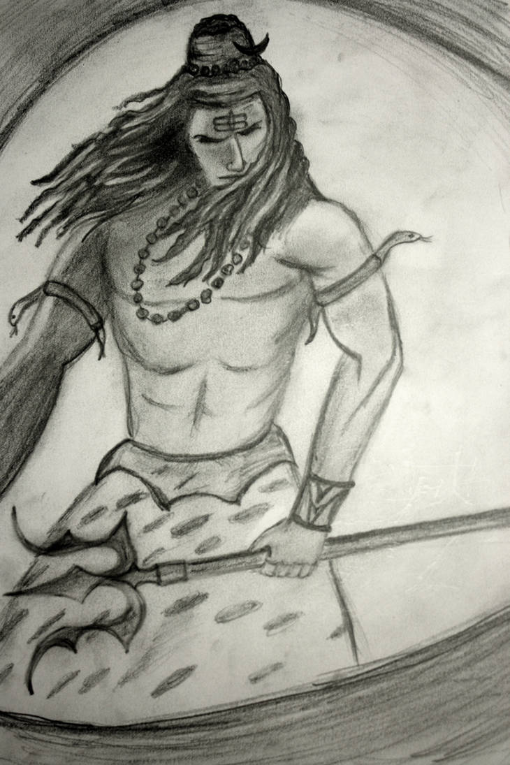 lord Shiva Angry by bhaskyboy on DeviantArt