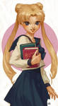 Sailor Moon Coloring entry by kiikii-sempai