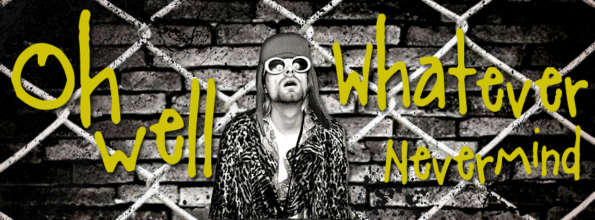 kurt cobain w nirvana smells like