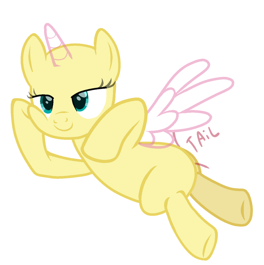 I Didnt See You There base by FluttersBases