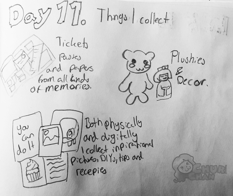 30DaysOfLists: 11 - Things I collect