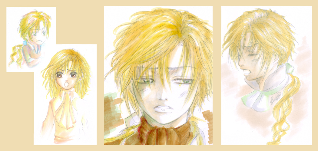 Ean colored sketches XD