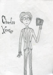 Charles Xavier (burtonian style)