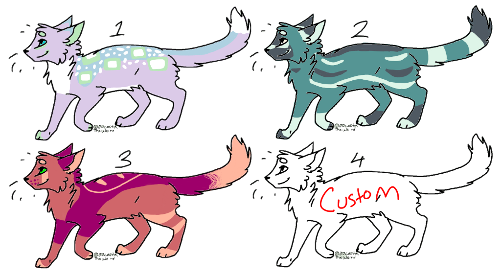 Cat Adoptables - :OPEN: