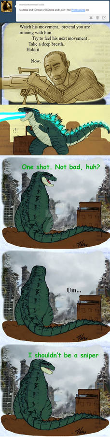 Godzilla - Leon the Professional