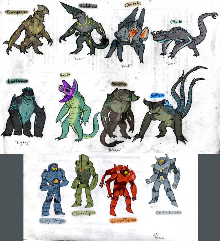 Pacific Rim - Kaiju Ask Blog version by RoFlo-Felorez on DeviantArt