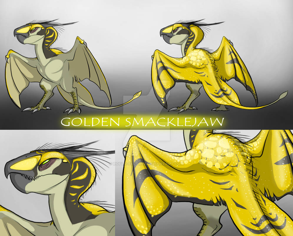 Golden Smacklejaw - 2015 concept by RoFlo-Felorez