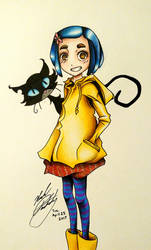 Coraline and the cat