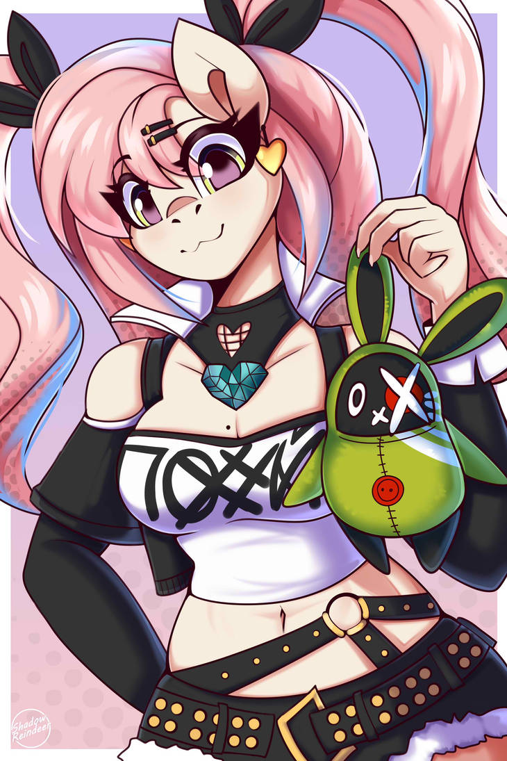 Zone Mlp Nicole pony (Zenless Zone Zero) by ShadowReindeer on DeviantArt