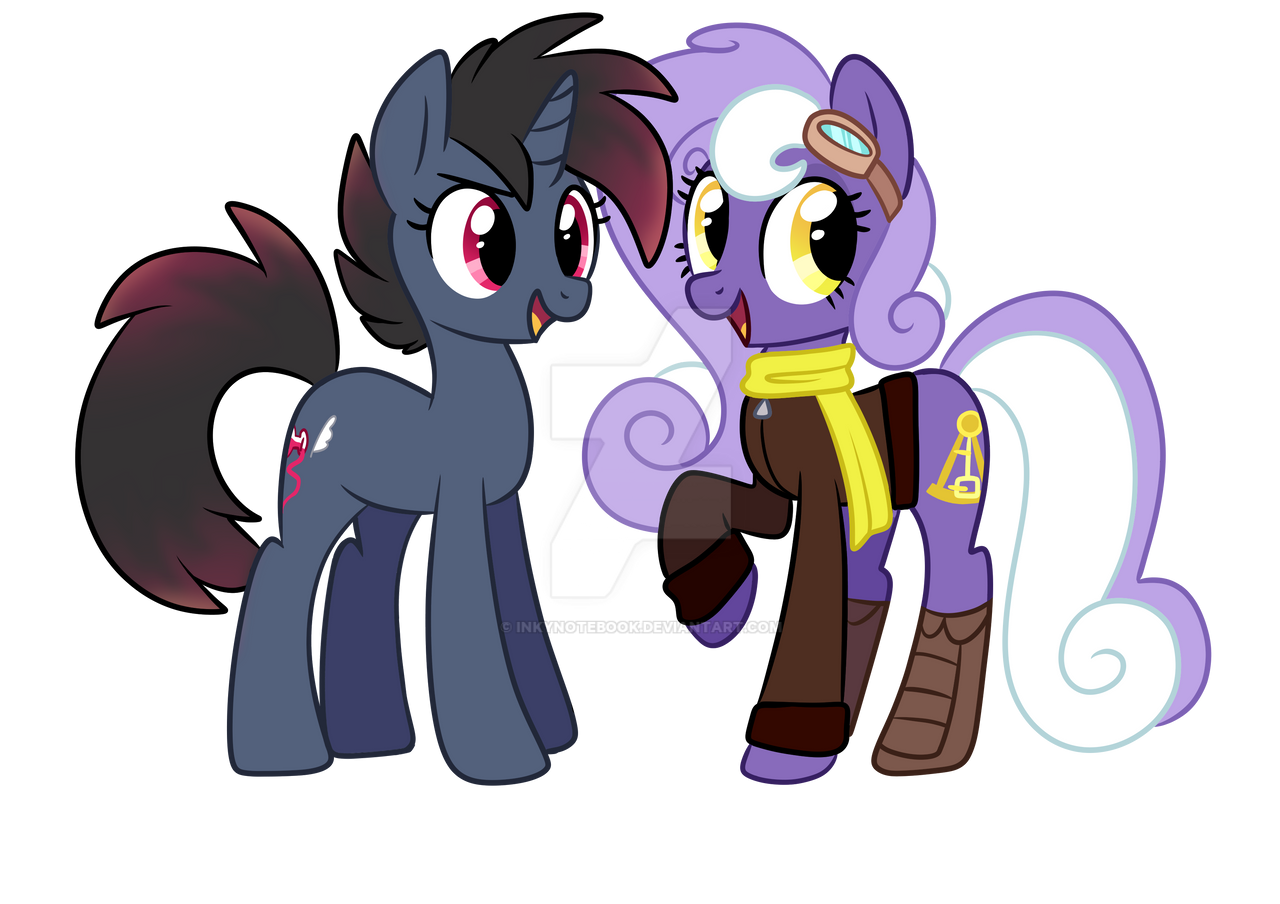 The Inky Notebook Inky Notebook and Aether Naut by InkyNotebook on DeviantArt