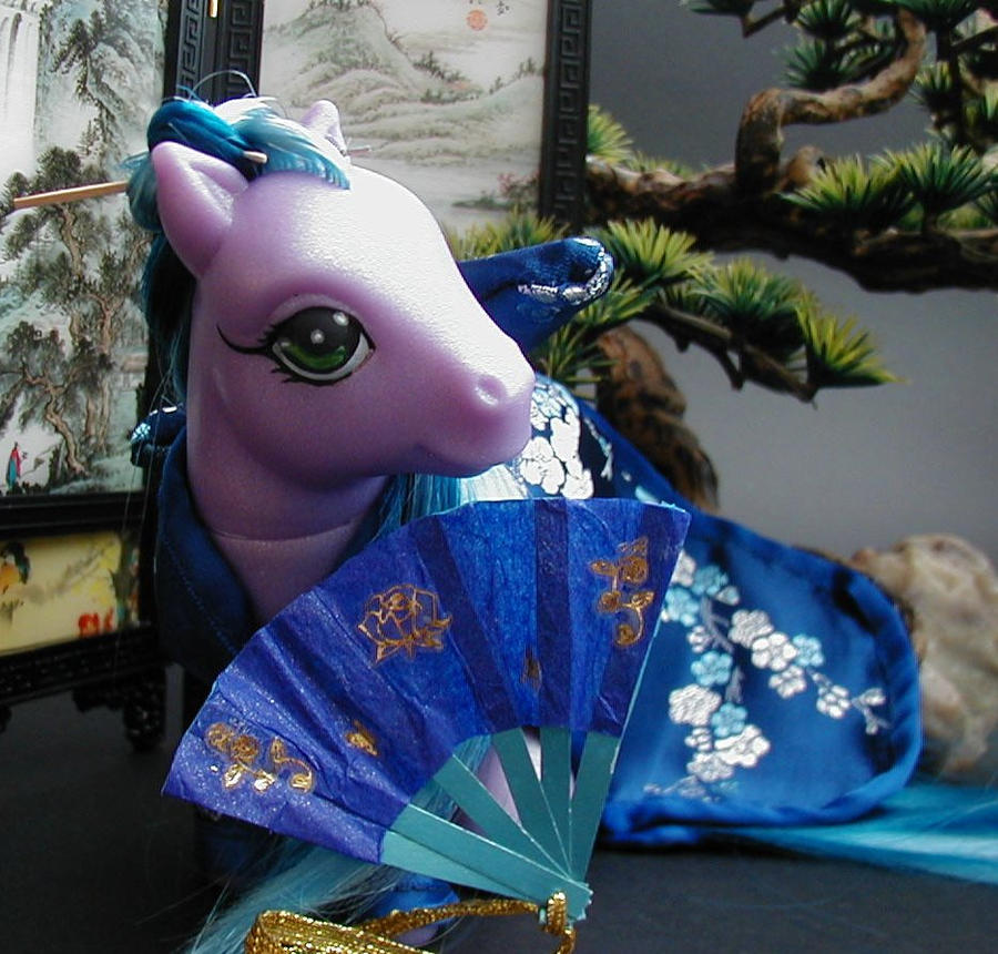 Blue China Pony