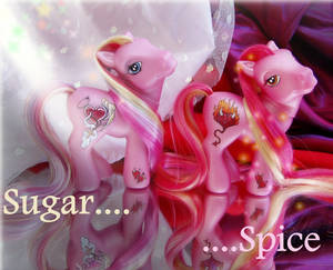 Sugar and Spice ponies