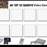 Top 10 Favorite Games of the 1990s Template