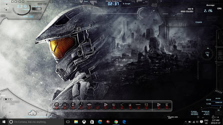 Halo 5 rainmeter theme