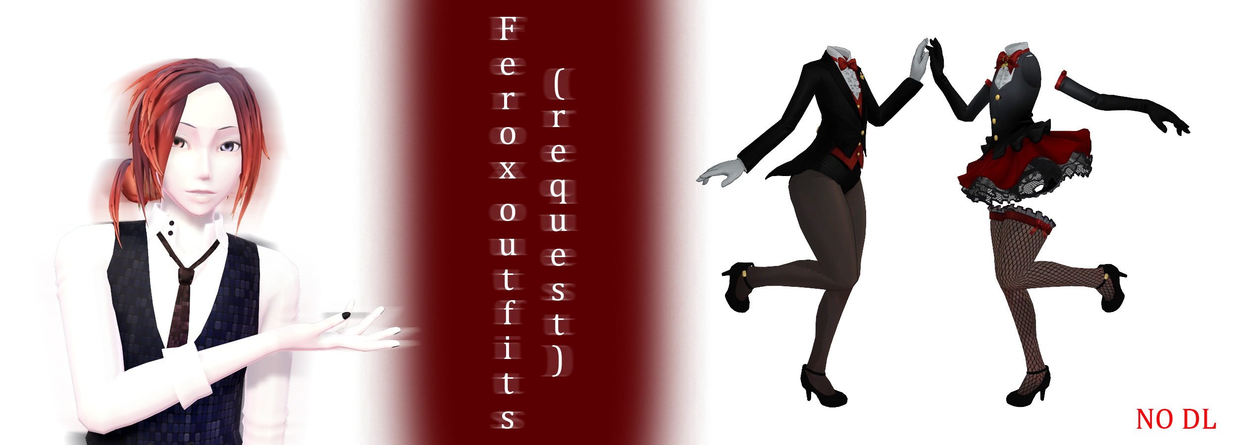 [MMD] Ferox outfits (request preview) - NO DL