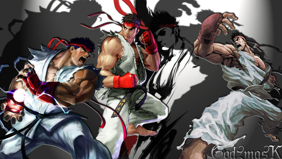 Ryu Street Fighter by GODzMASK on DeviantArt