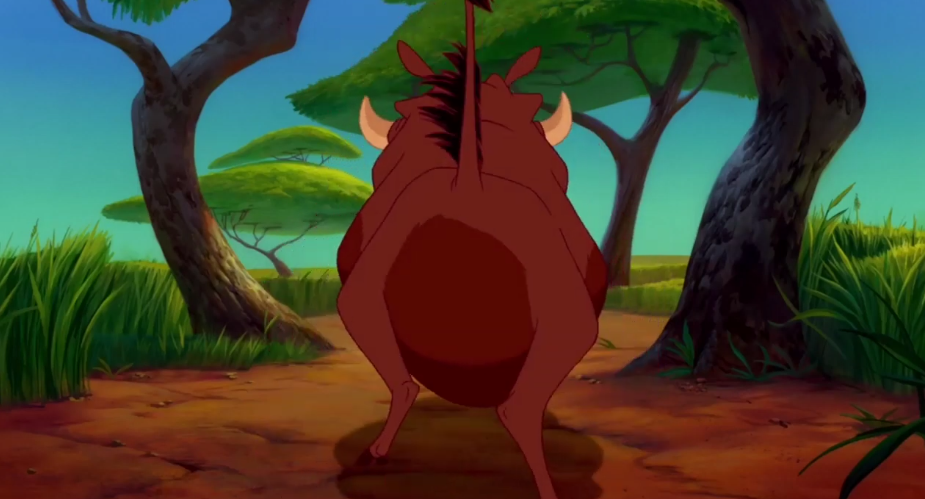 Lion king pumbaa butt by georgettetito on DeviantArt
