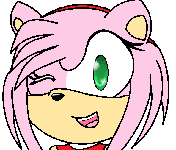 Amy - Face Image Remake by sfoshadowthehedgehog on DeviantArt