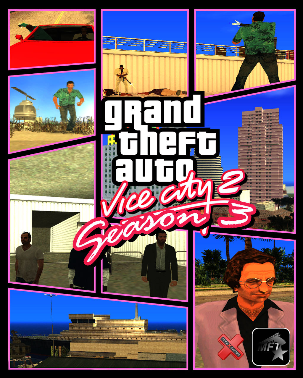 Official Cover Gta Vice City 2 Season 3 Mod Gtasa By Modderfunnyteam On  Deviantart