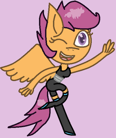 Scootaloo Loves Sans by V-Red-03 on DeviantArt
