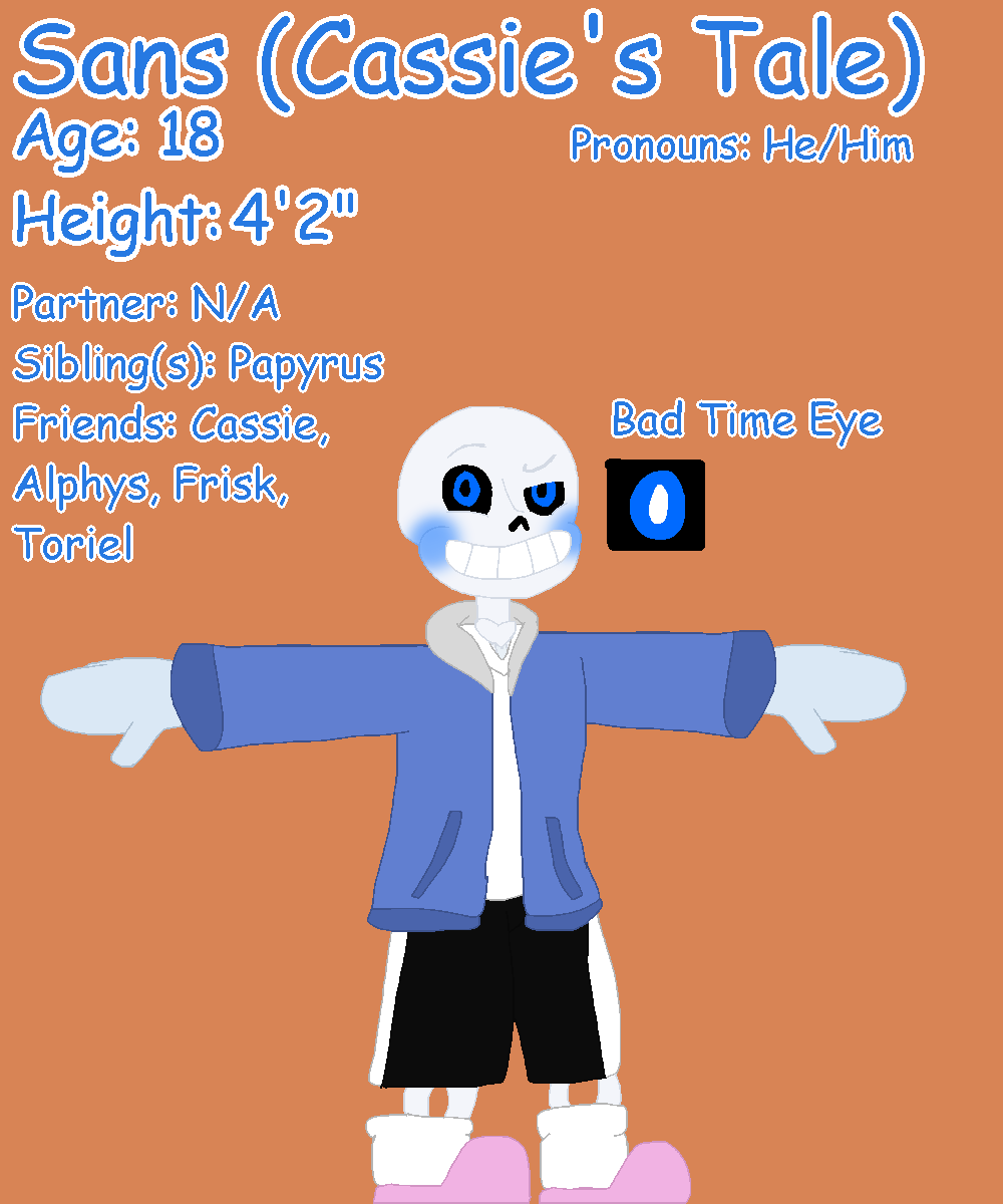 Sans Ref Sheet by V-Red-03 on DeviantArt