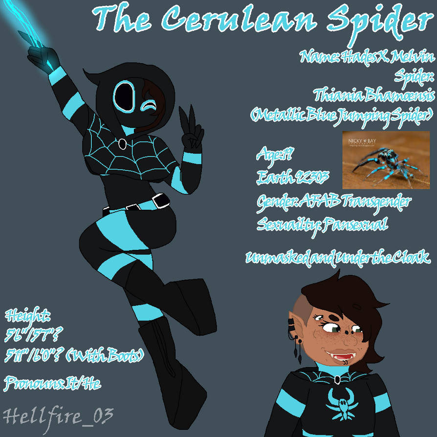 The Cerulean Spider by V-Red-03 on DeviantArt