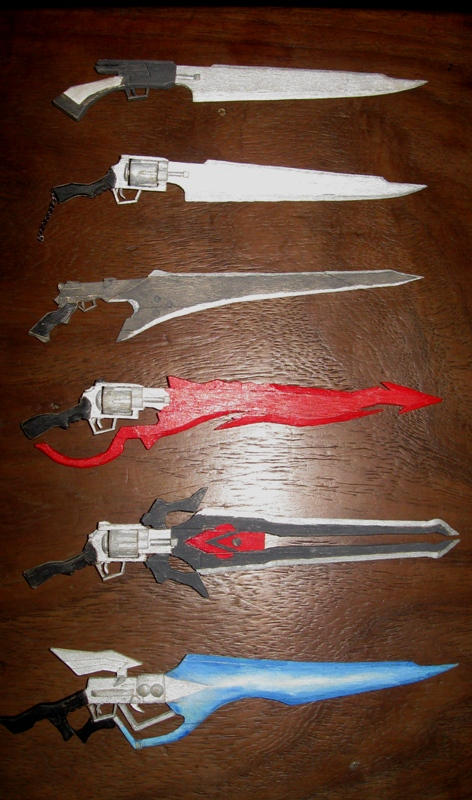 ++Gunblade Collection++ by smtarrent on DeviantArt