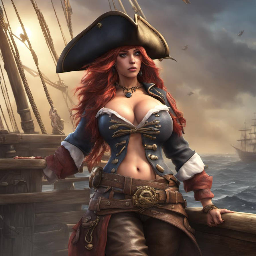 Big Boobs Topless Pirate Render By Nick Hubbell Design On DeviantArt big-boobs-topless-pirate-render-by-nick-hubbell-design-on-deviantart