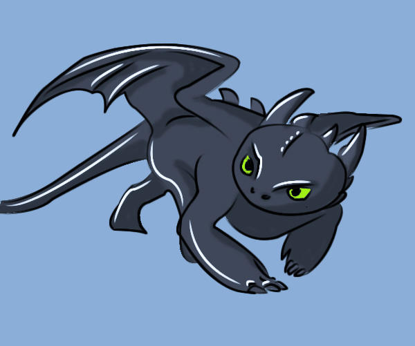 Toothless by pit-us on DeviantArt