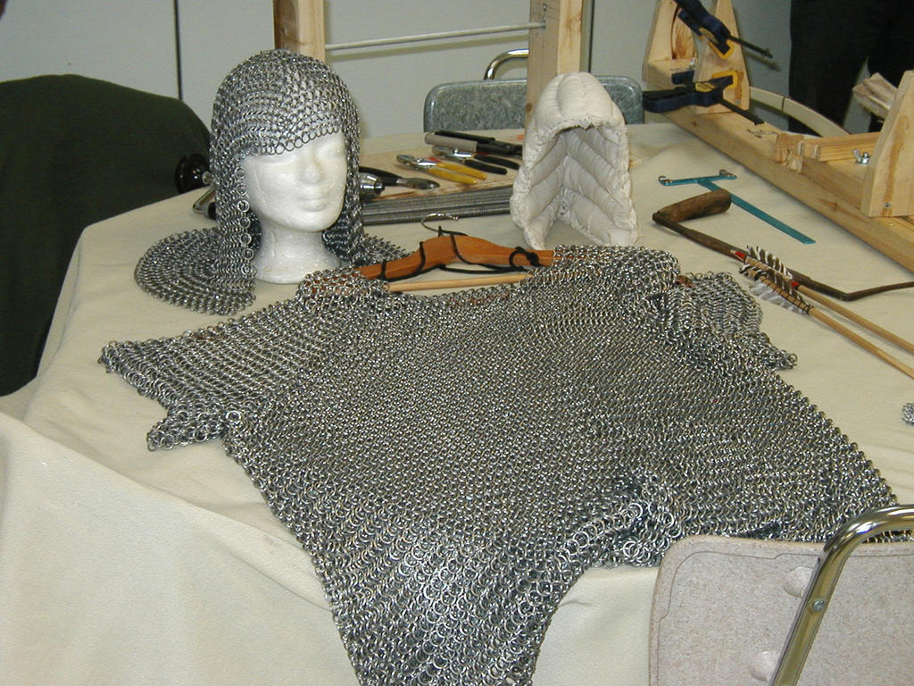 Boiled Chainmail Closer look at the Chainmaille Items by JonnyBBreaks on DeviantArt