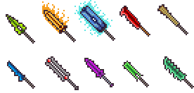 Pixel Minecraft Weapons Pixel weapons collection 1 by FrozeN9 on DeviantArt