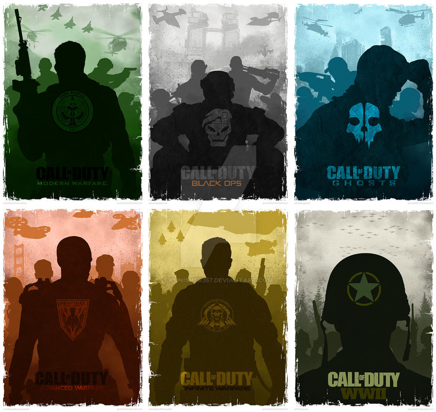 Cod Line Up Call of Duty by punisher357 on DeviantArt