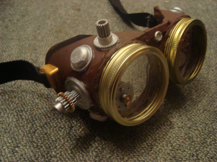 Steampunk goggles