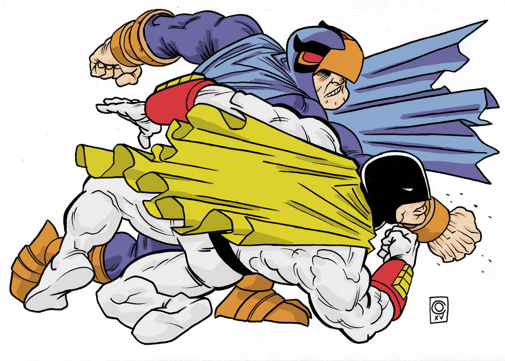 Space Ghost vs Blue Falcon