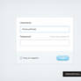 Login Form Design - Free PSD