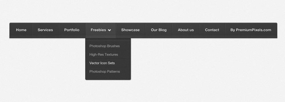 Dark Script Menu Free Dark Navigation Menu by ormanclark on DeviantArt