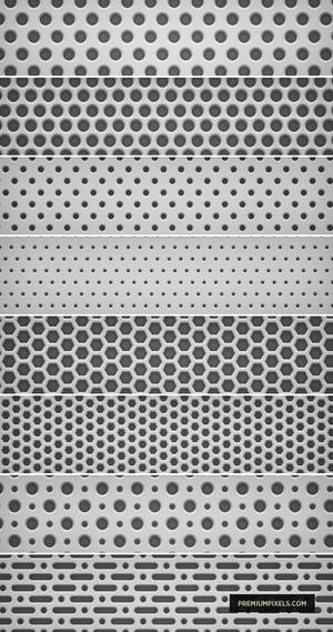 8 Light Metal Grid Patterns