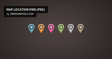 Map Location Pins