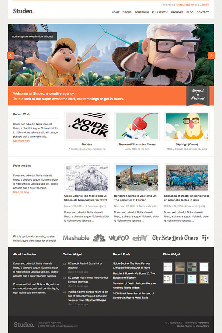 Studeo WordPress Theme by ormanclark