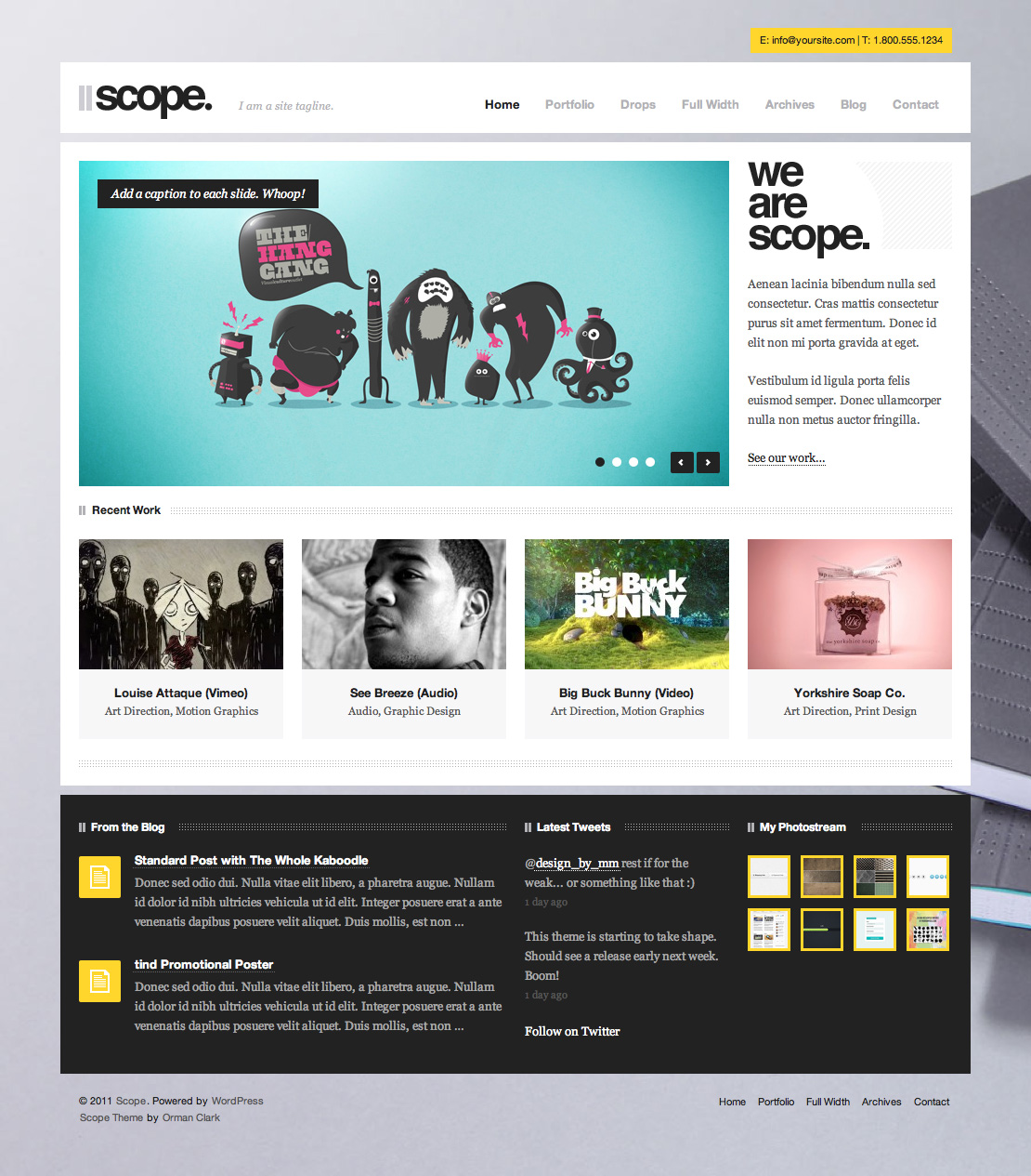 Scope WordPress Theme